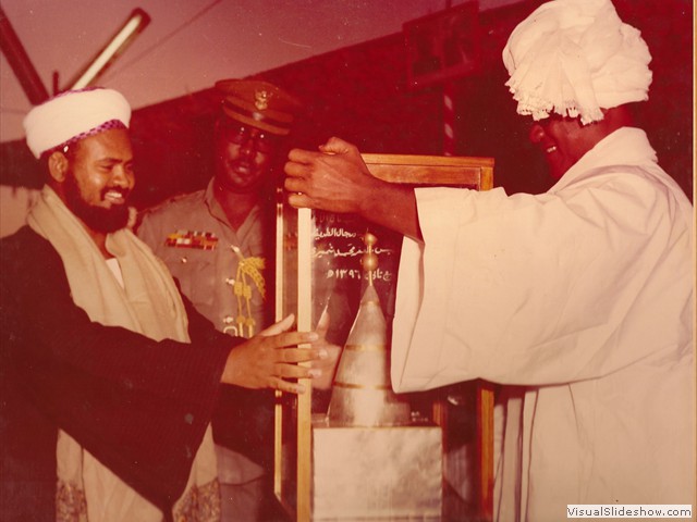 زيارة الرئيس نميرى للقبه